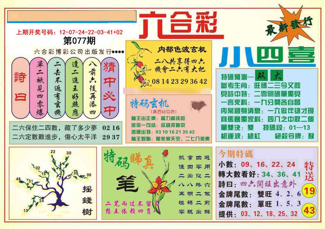 077期小四喜[图]